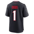 thumbnail image 3 of Men's Nike Stefon Diggs Navy Houston Texans Game Jersey, 3 of 6