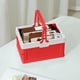 thumbnail image 4 of Uuiauoio Collapsible Storage Bins Box with Lids and Handle, Portable Plastic Storage Crate Containers Totes, Stackable Foldable Camping Basket Supplies for Camp Fishing Car RV, Office, 4 of 6