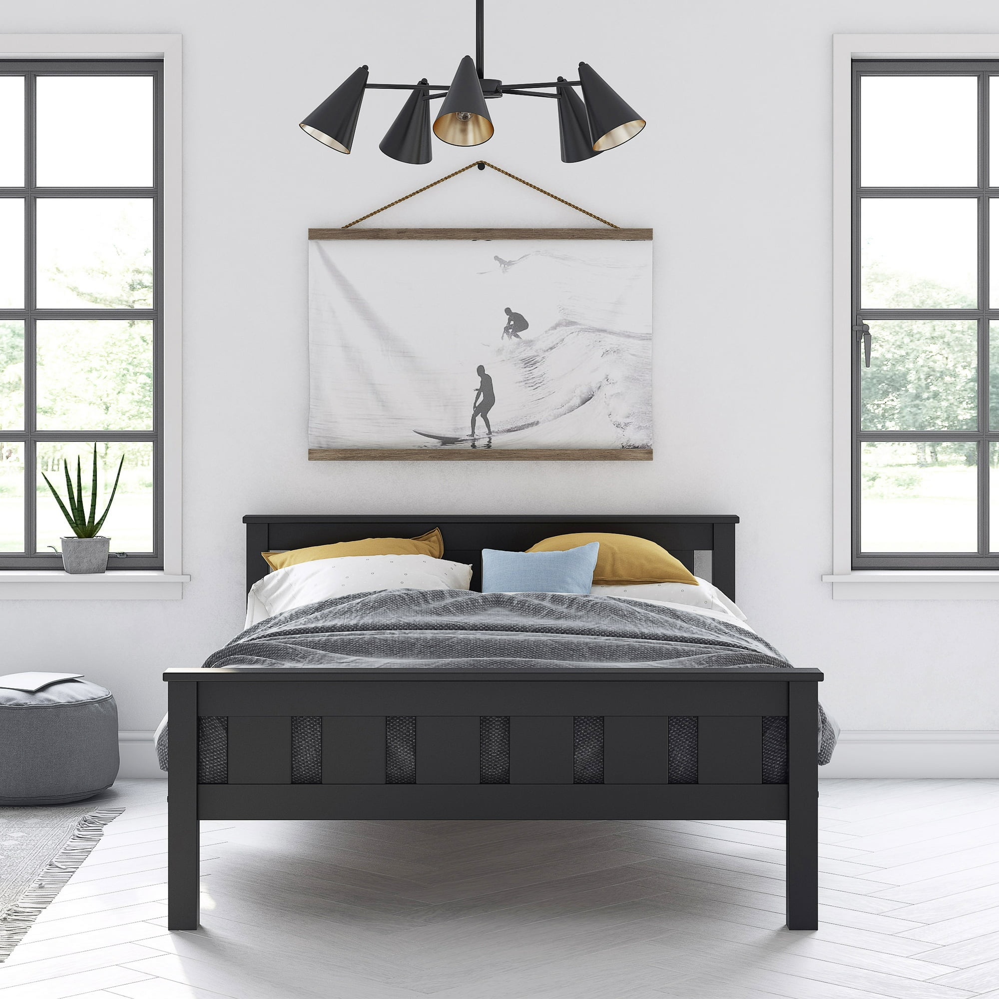 Better homes and gardens kane full size platform bed discount