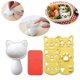 thumbnail image 5 of utensilios para hornear Fabricación de moldes de arroz con forma de gato, moldes de bolas de arroz, moldes de chocolate o de huevo Zhivalor WL-00309, 5 of 5