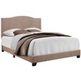thumbnail image 2 of Pulaski Chameau Dos Rembourré Lit Grand Panneau en Sable Beige, 2 of 6