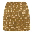 thumbnail image 4 of fnnxnal Toddler Girls Skort 3T Yellow - Stretchy, Breathable, High-Waisted for Active Play, Gymnastics & Casual Wear, 4 of 6