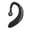 black, variant on Wovilon Ear Hook Bluetooth Headset Wireless Business Single Earpiece Voice Answer In Ear Earbuds For Trucker Driving Running Large Battery Noise Cancelling Headphones