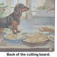 thumbnail image 5 of Carolines Treasures DAC3777LCB 15 x 12 in. Dachshund Christmas Cookies Glass Cutting Board, 5 of 5