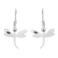 thumbnail image 4 of Playful Summer Dragonfly .925 Sterling Silver Dangle Earrings, 4 of 5