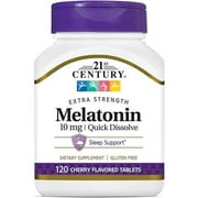 21st Century Extra Strength Melatonin - Cherry 10 mg 120 Tabs