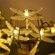 thumbnail image 2 of Cadena de luces solares con forma de libélula SmilingTown, 30 LED, 6,4 m, para exteriores, 2 of 8