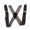 thumbnail image 3 of X Back Suspenders, Soft Comfortable Holdup Suspender Hand Stitched Leather Practical Useful  For Suits For Men For Trousers For Pants, 3 of 8