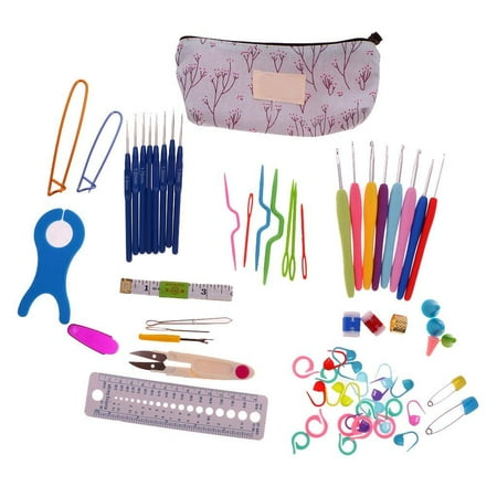 66pcs/sets Crochet and Accessories Beige