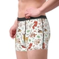 thumbnail image 3 of Bingfone Cute Little Animals Men's Underwear - Casual Stretch Boxer Briefs-Medium, 3 of 7