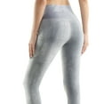 thumbnail image 4 of UUE 24"Inseam Tie-dye Grey Leggings for women, Workout Leggings for Women High Waist, Women's Leggings with Pockets Tummy Control, Butt Lifting Capri, 4 of 6