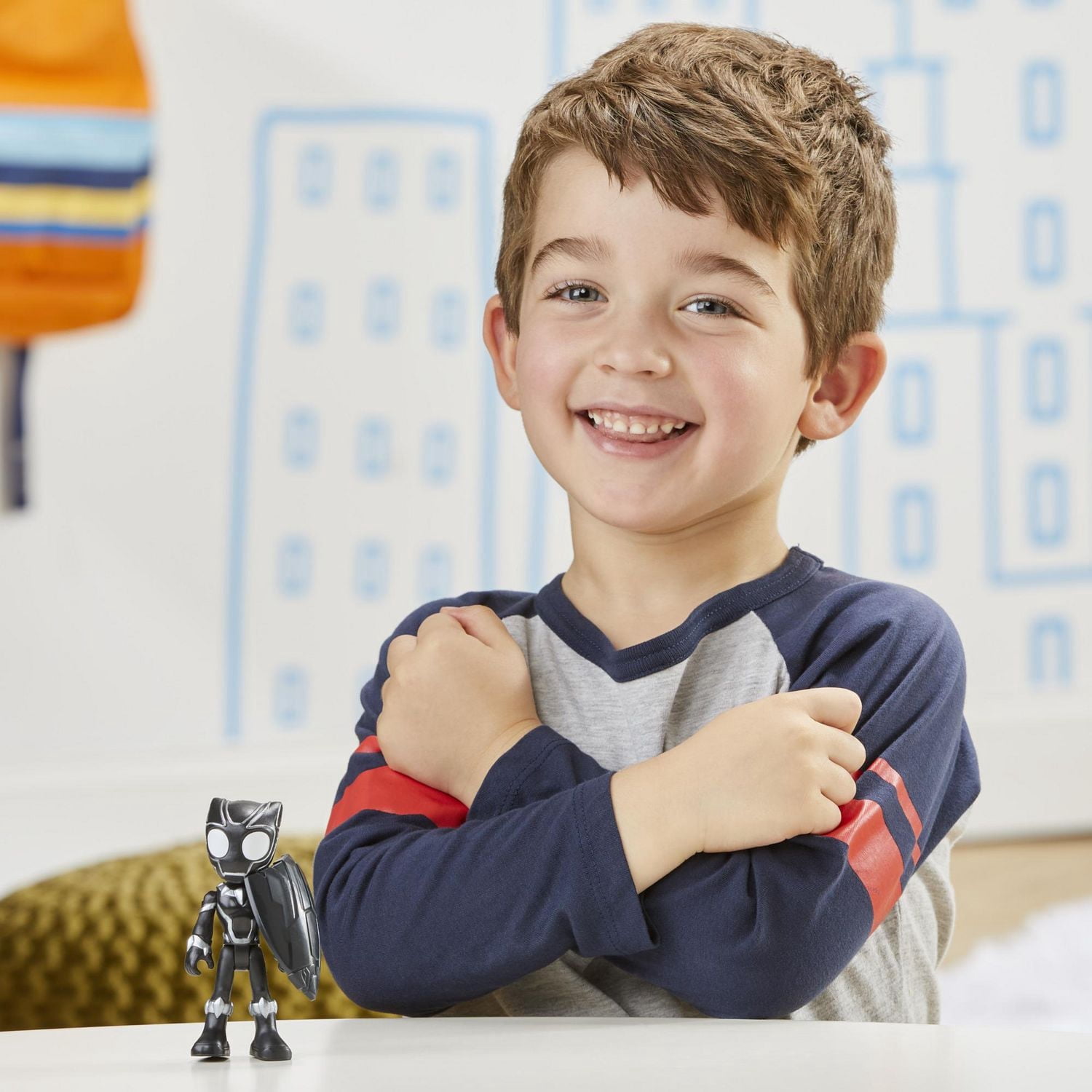 Marvel Spidey and His Amazing Friends, figurine de super-héros Black Panther