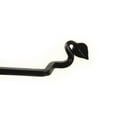 thumbnail image 6 of Nature Inspired Wall Mounted Wrought Iron Towel Bar 21" W, 6 of 11