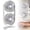 A, variant on Tower Fan, Dual Head Oscillating Table Fan, USB Desk Fan with 5 Speeds and 360° Rotation, Portable Double Head Personal Cooling Fan, Rechargeable Fan for Bedroom Office Travel Home Use, White