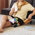 thumbnail image 5 of Sikiie Lgbt Gnome Mens Pajama Shorts, Lightweight Lounge Pant with Pockets Soft Sleep Pj Shorts for MenX-Large, 5 of 6