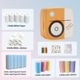 thumbnail image 1 of yeacher Compact Bluetooth Label Printer with Mini Design - Includes 5 Thermal, 5 Adhesive, 5 Label Papers, 3 Color Papers, and Gift Pack - Funny Print App Compatible, 1 of 7