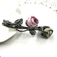 thumbnail image 6 of Rose/Crystal/Rhinestone Hair Clip, 6 of 17