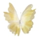 thumbnail image 4 of Mariposas de gasa 3D, mariposas de flores, mariposas artificiales de seda para decoración de bodas Amarillo, 4 of 9