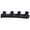 Black - 7-Piece (Four (4) recliners and three (3) consoles), variant on Cyrus 5-piece Upholstered Home Theater Seating