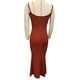thumbnail image 3 of Vestido largo delgado sin mangas, vestido acanalado Espaguetis sin mangas Vestido acanalado con tirantes finos Vestido largo ajustado acanalado diseñado para precisión, 3 of 3
