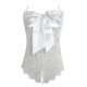 thumbnail image 3 of Gibobby Lencería sexy para mujer Ropa Interior Mujer Lenceria Sexy de Encaje Sexy Pijama para Mujer Ropa Interior(Blanco, G), 3 of 5