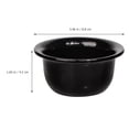 thumbnail image 2 of 3 Pcs Bols de Rasage pour Hommes Gobelet de Rasage Réutilisable Bol de Rasage Ménager pour Hommes Fourniture de Rasage, 2 of 9