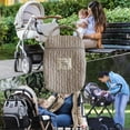 thumbnail image 4 of Diaper Bag Organizer, Quilted Cotton Nursery Caddy with Reinforced Handles - Portable Storage for Baby Essentials, Diapers, Wipes & Pacifiers for Home, Travel & Nursery(DSF), 4 of 6