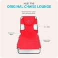 thumbnail image 4 of Ostrich The Original Chaise Lounge Beach Chair and Custom Fitted Towel Cover, 4 of 12