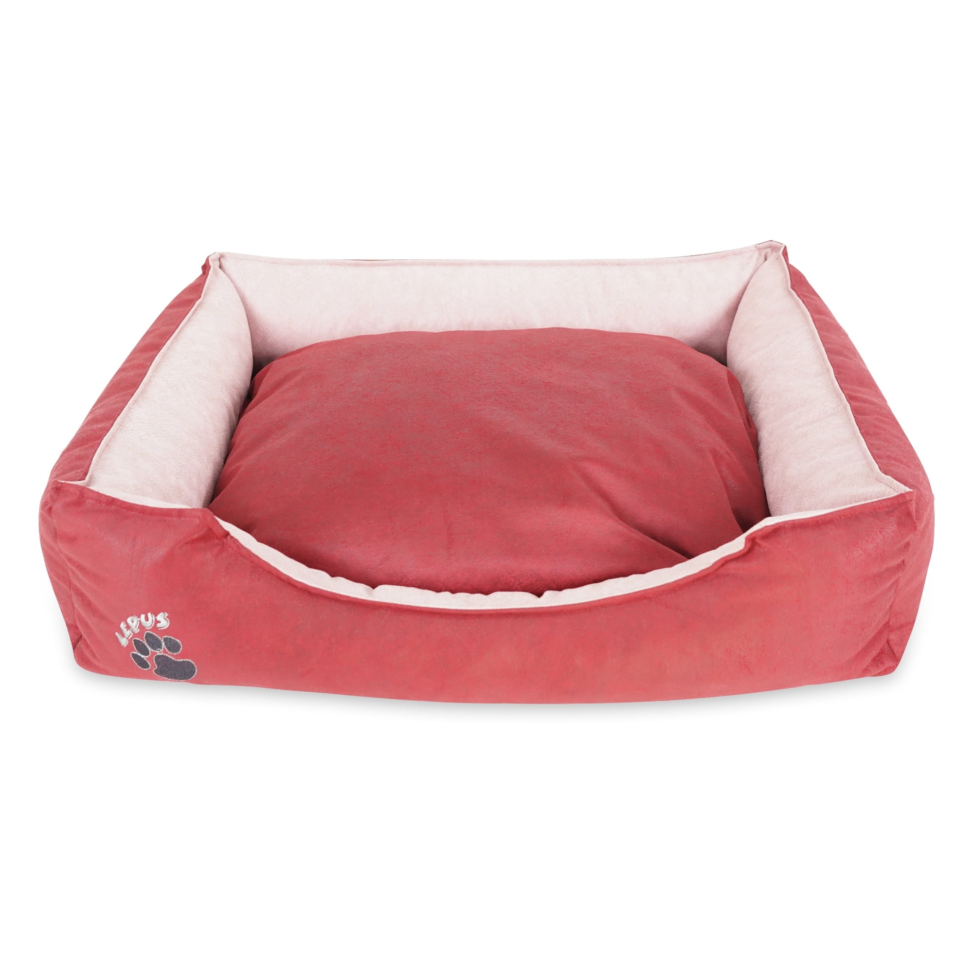 LEPUS Pets Washable Dog Bed for Small / Medium / Large Dogs - Durable Waterproof Sofa Dog Bed with Sides GREEN Medium