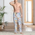 thumbnail image 2 of Fotbe Cute Shark Pantalones de Pijama para Hombre, Pantalones de Dormir, Pantalones de Casa con Cintura Ajustable y Bolsillos-XX-Large, 2 of 6