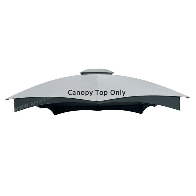 APEX GARDEN Replacement Canopy Top for Lowe's Allen Roth 10'x12' Gazebo #GF-12S004BTO/GF-12S004B-1