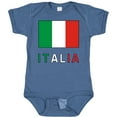 thumbnail image 3 of Inktastic Italy Flag & Italia Black Border Boys or Girls Baby Bodysuit, 3 of 5