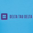 thumbnail image 3 of CafePress - Delta Tau Delta Purple Signature T Shirt - Women's Traditional Fit Dark T-Shirt, 3 of 4