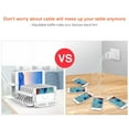thumbnail image 2 of UNITEK 60W 10 Port USB Charging Station for Multiple Devices, Fast Charging Dock Organizer with QC 3.0 and SmartIC Charging Stand (UL Certified), White, 2 of 6
