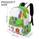 thumbnail image 3 of Charlie y los Números-theme Backpack, Campus style schoolbag Bookbag with Adjustable Shoulder Straps And Large Zip Compartment, Unisex Travel Bags.42x30x15cm, 3 of 6