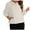 Beige, variant on Ashirexll Hoodies for Women, Half Zipper Sweatshirts Long Sleeve Cropped Hoodie Winter Warm Pullover Tops with Pockets Beige L