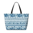 thumbnail image 2 of Fotbe Sea Underwater Jellyfish Bolsa de Viaje para Playa - Resistente al Agua, Bolsa Tote de Gran Capacidad y Ligera con 7 Bolsillos para Mujeres y Hombres, 2 of 7