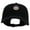 Black, variant on Groovy Flower Embroidered Dad Style Unstructured Low Profile 6 panel Cotton Cap - Navy OSFM