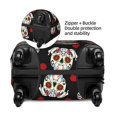 thumbnail image 2 of Yiaed PUG Print Travel Luggage Cover Suitcase Protector Fits 18-32 Inch Luggage Wheel Covers Patterned Elastic Luggage Anti-scratch（No luggage）-Small, 2 of 5
