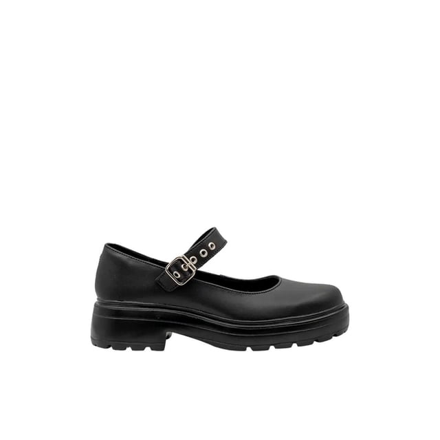 Flats Mujer Green Love Escolar negro 22