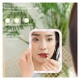 thumbnail image 4 of Miroir de Maquillage HD avec Lumière Led, Protection des Yeux, Miroir de Maquillage Pliant, Miroir de Beauté, Chargement USB, Lumière Réglable, Contrôle Tactile, Utilisation Grand, 4 of 6
