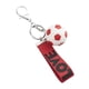 thumbnail image 1 of Llavero de balón de fútbol de Metal Zulema Mini llavero de fútbol Rojo, 1 of 5