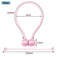 thumbnail image 2 of 4/6 Pcs Magnetic Curtain Tiebacks, Modern Simple Style Curtain Tiebacks, Decorative Drape Ties and Holdbacks Holder for Window Draperies, Curtain Clips Rope Straps Magnet Home Office, 2 of 6
