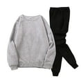 thumbnail image 5 of Akiihool Mens Sweatpant Sets Mens Sets Outfits 2 Piece Drawstring Matching Sweatsuits Set (Grey,M), 5 of 5