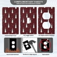 thumbnail image 3 of Light Switch Cover Switch Plate Outlet Cover Plug Cover for Electrical Unused Outlet Cover Cute Penguin Pattern, 3 of 6