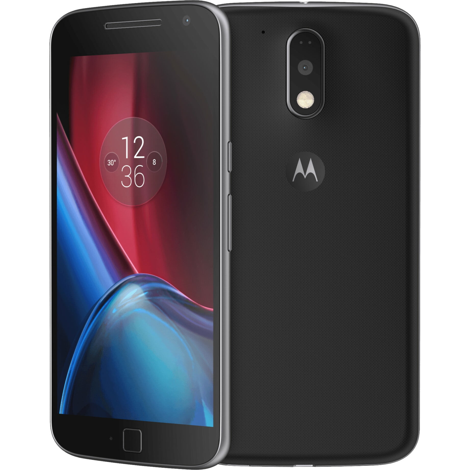  Motorola Moto G4 Plus XT1642 16GB Single-SIM (GSM Only, No  CDMA) Smartphone - International Version with No Warranty (Black) : Cell  Phones & Accessories