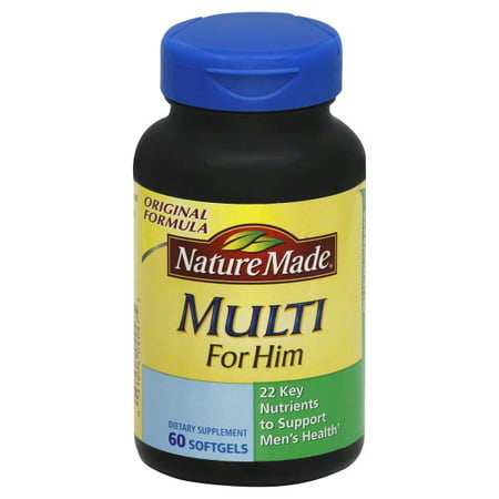 Nature Made Nutritional Products Nature Made  Multi for Him, 60 (Best Nature For Eeveelutions)