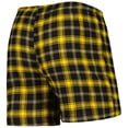 thumbnail image 3 of Men's Concepts Sport Black/Gold San Diego Padres Ledger Flannel Boxers, 3 of 4
