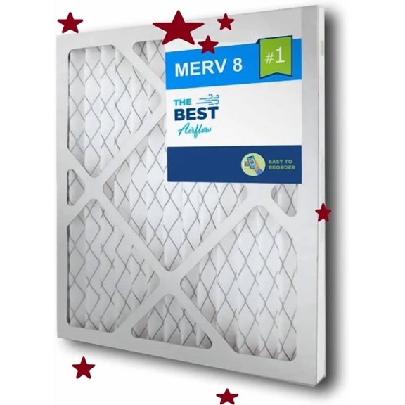 8" X 16" Ac Filter Merv 8 Filter For Hvac Return Filter Grille