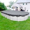 thumbnail image 2 of Pool Mate 20 Year Premium Dove Gray Oval Winter Pool Cover, 12 x 24 ft. Pool, 2 of 3